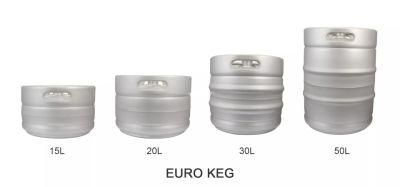 20L 30L 50L Beer Kegs Beer Barrels with a, G, M, F, D, S, U Type Beer Dispenser Micro Matic