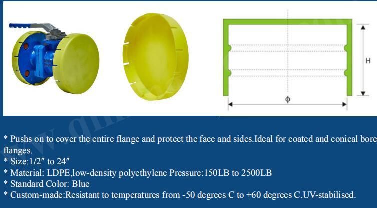 Bolted Quick Fit Plastic Flange Protector