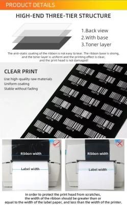 Copper Plate Sticker Digital Bar Code Sticker Barcode Sticker Roll