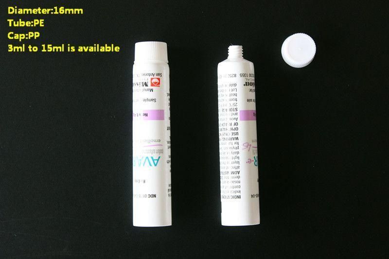 Small Size Cosmetic Tube with Screw on Cap