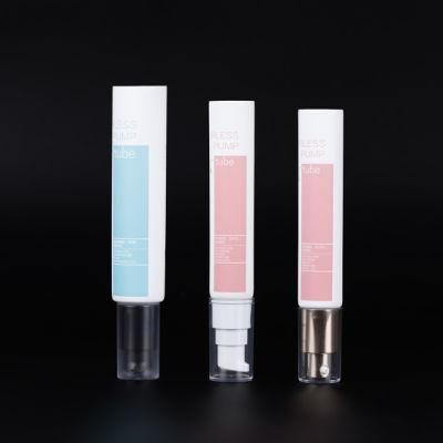Custom Empty Oval Hand Eye Packaging Bb Cream Tubes Skincare Squeeze Cosmetic Plastic Tube for Cosmetics with Caps