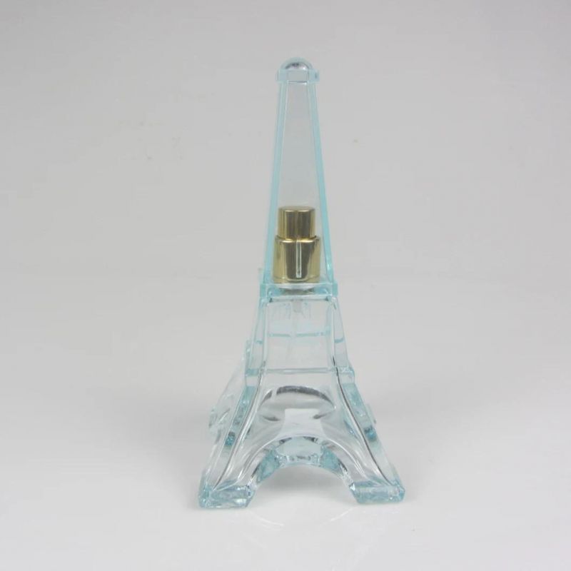 50ml Rectangle Transparent Empty Perfume Glass Bottle