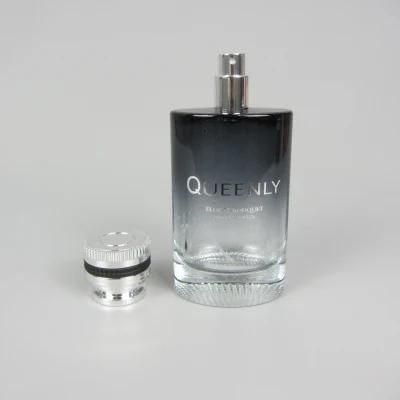 Clear Coated Empty Glass Oil Perfume Bottle 100ml