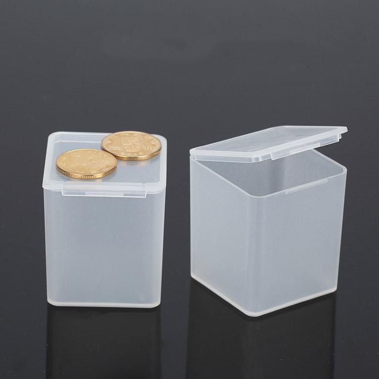 Custom High Quality Empty Frosted Printed Plastic Storage Display Box for Small Daily Necessities