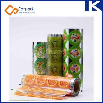 Jelly/ Juice/ Jam/ Paste/ Diary/ Yoghurt/ Yogurt Aluminum Foil Plastic Cover Lid Film