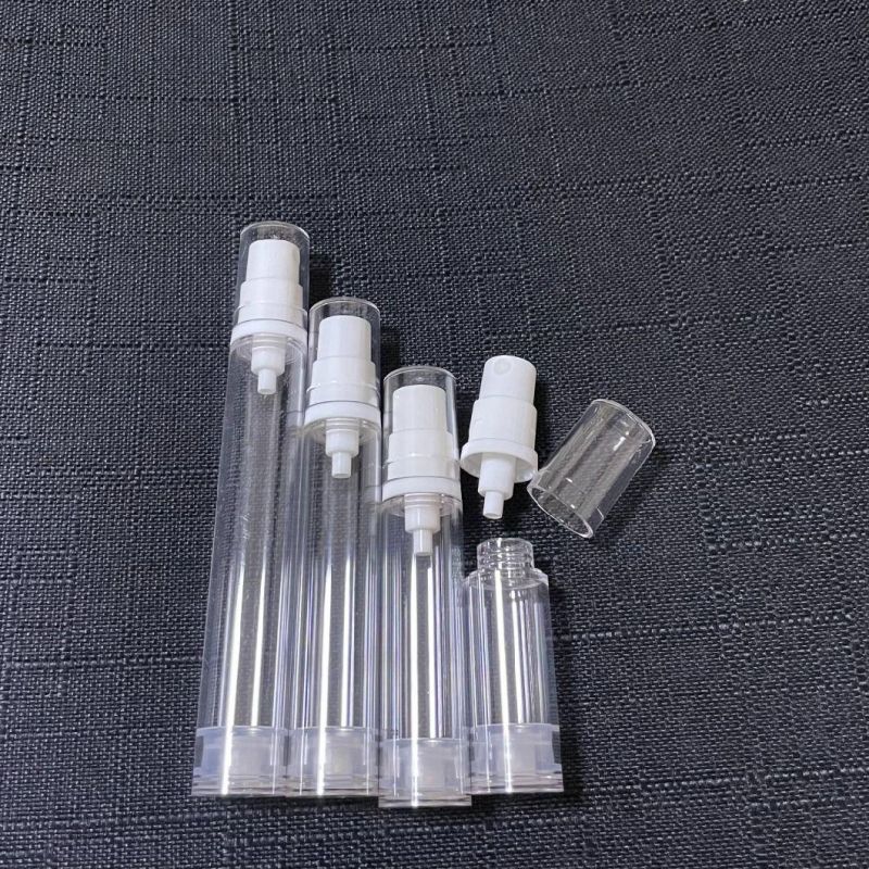 in Stock 5ml 10ml 12ml 15ml 20ml Mini Atomizer White Head Mist Airless Spray Bottle Packaging Cosmetic Airless Pump Bottles