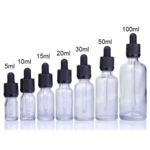Hot Sale Dropper Bottle 100 Ml Clear Glass