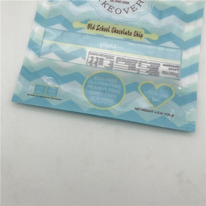 Trips Ahoy Edibles Custom Stand up Smell Proof Plastic Pouch with Window