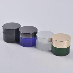 Glass Jar Aluminum Lid Cosmetic Glass Jar 30ml 50ml