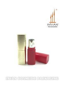 Unique Shape Shiny Gold Cosmetic Containers Lipstick Tube for Makeup
