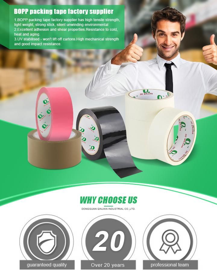 Customized Clear Sticky Adhesive Packing Tape