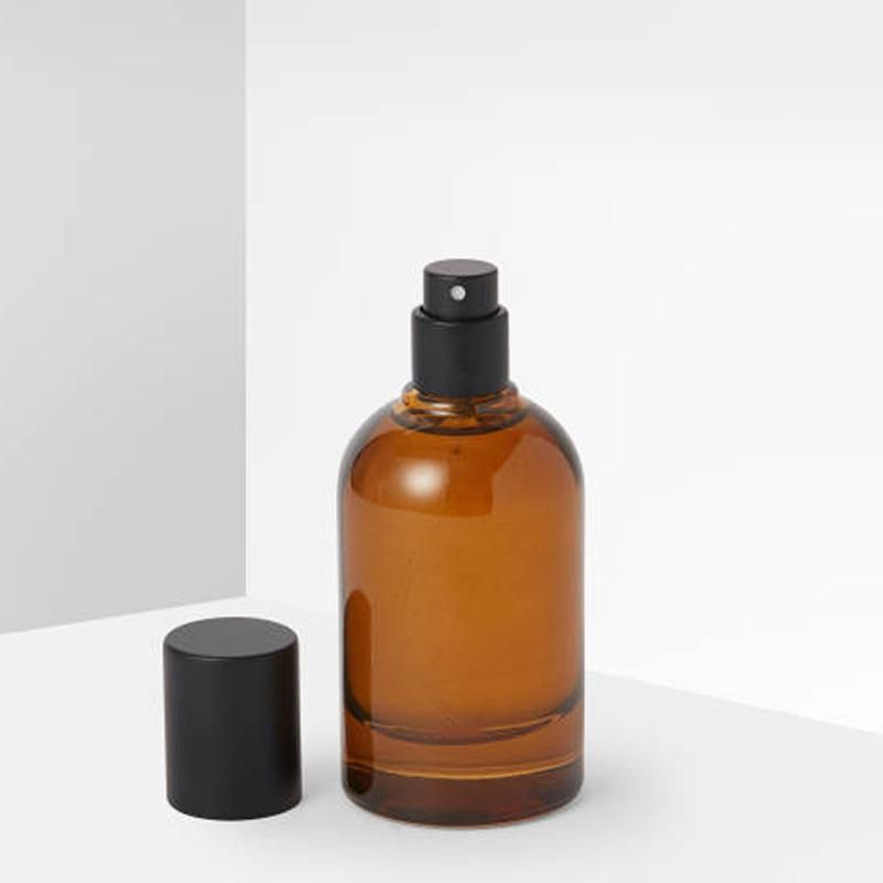 30ml 50ml 100ml Amber Bostom Spray Bottle Durable Thick Bayonet Glass Container
