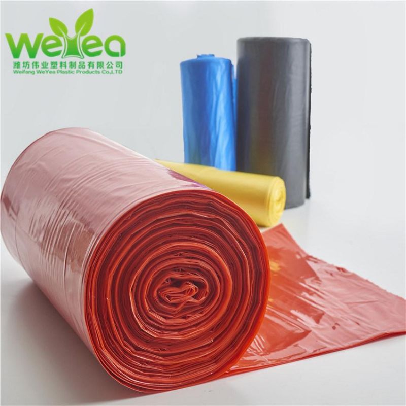 Factory Price Disposable PE Plastic Trash and Garbage Bag