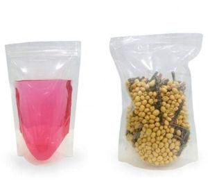 Airtight Heat Sealable Ziplock Zipper Stand up Pouch Bags for Drink /Juice /Spout