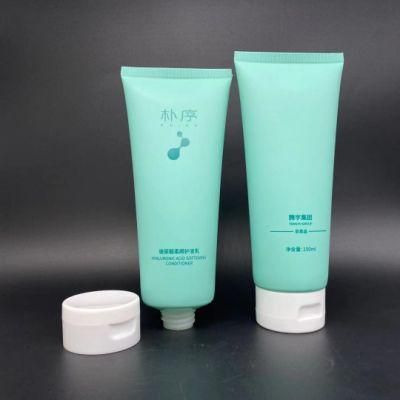 Eco Friendly White Face Cream Lotion Soft Tube Squeeze Sugar Plastic Tube Cosmetic with Flip Top Lid