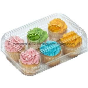 Plastic Large 6 Compartment Muffin /Cupcake Containers
