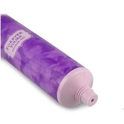 Plastic Cosmetic Tube with Acrylic Cap Double Wall Cap