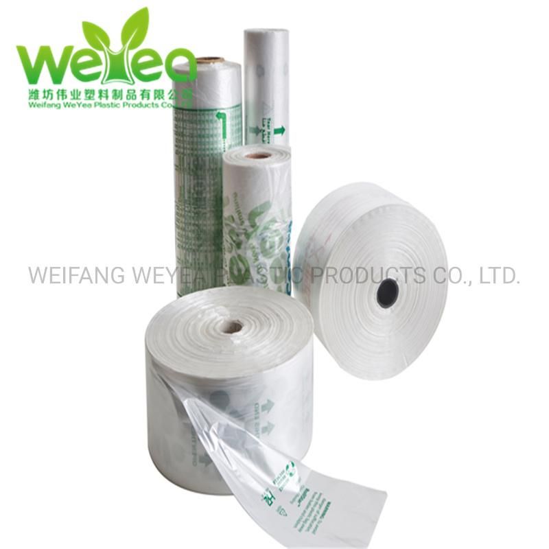 HDPE/LDPE/PE Plastic Disposable Food Produce Bags