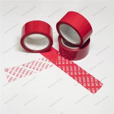 ODM Custom Printing Tamper Evident Security Void Tape Security Label Volid Sticker Printing Tape for Safety