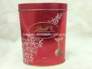 Chinese Supplier High Quality Oval Shape Tin Can for Chocolate Packaging