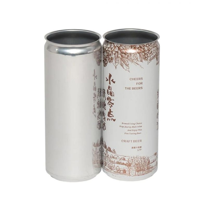 Slim 250ml Aluminum Beverage Cans with 200 Can Ends