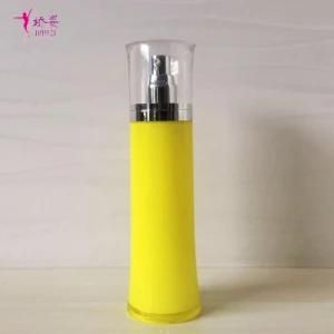 120ml Waist Shape Cosmetic Lotion Pump Bottles for Skin Care Packaging