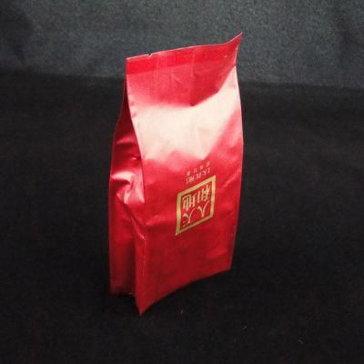 Metallic Foil Tea Bag Middle Sealing Packing Bag