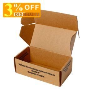 Custom Printed Corrugated Cardboard Packaging Mailer Box for Shipping Goods