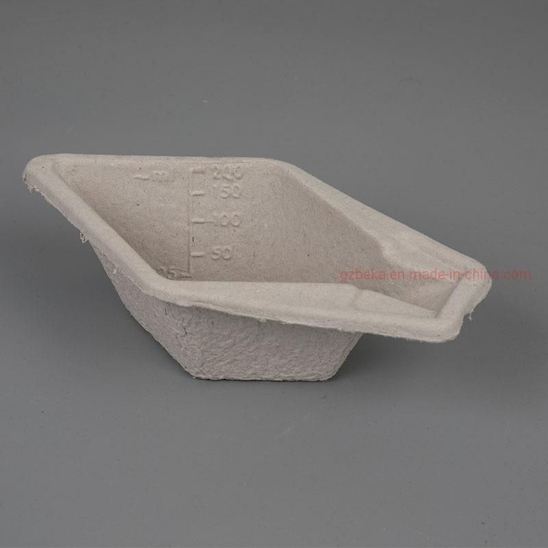 Disposal Molded Pulp Measuring Jug Medical Use Container Kidney Dish Hospital Use Cup Surgical Supplies
