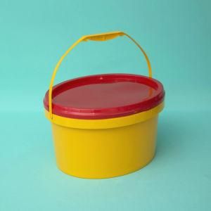 10L White Plastic Pail Food Grade Paint Pail / Container / Drum with Airtight Lid