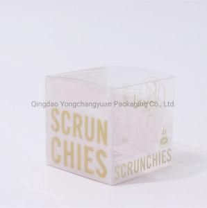 Custom Service Clear Hard Plastic Packaging Small Soft Crease Folding Plastic Box
