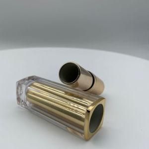 in Stock Custom Empty Luxury Gold Lipstick Tubes Square 2020 Hot Selling