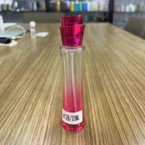 20ml Custom Logo Empty Clear Perfume Rounded Glass Spray Bottle