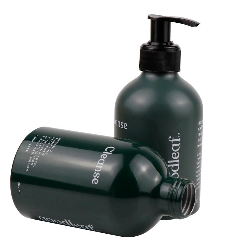 Cosmetic Empty Aluminum Bottle with Lotion Pump Used for Shampoo