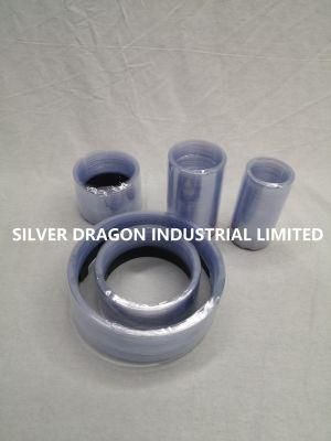 Preformed PVC Shrink Seals, Round Shape, Clear, 280X30+8mm