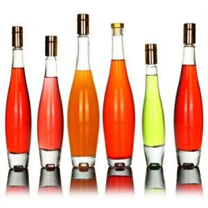 Custom 375ml 500ml Clear Bowling Shape Ice Wine Spirits Glass Bottle&#160;