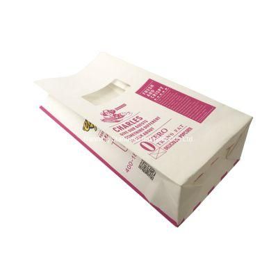 Greaseproof Paper Bag Fried Chicken Corn Potatoes Chips Packing Takeaway Food Bags for Fast Food