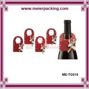 Recycle Soft Wine Tags, Paper Hang Tags for Wine Bottle to Display