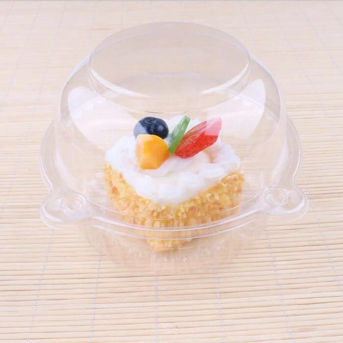 Wholesale Supplier Clear Plastic PVC Small Cookie Clamshell Blister Packaging Boxes