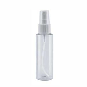 60ml Pet Plastic Clear Plat Shoulder Trigger Fine Mist Sprayer Pump Perfume Bottle