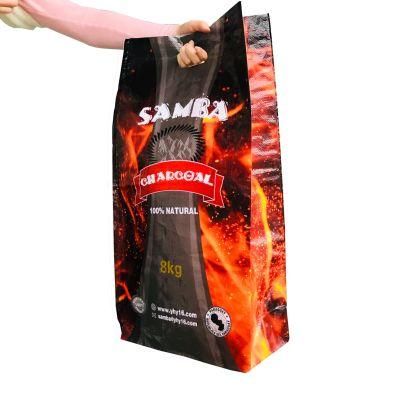 BBQ Charcoal Bag Waterproof BOPP PP Woven Charcoal Bag Barbecue