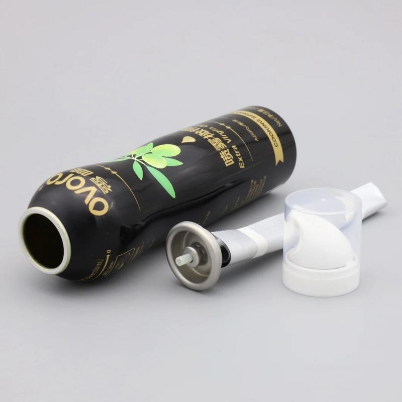 White Color Aerosol Actuator for Olive Oil