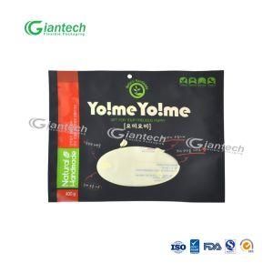 Laminated Custom Three Side Seal Plastic Bag for Pet Food with Transparent Window