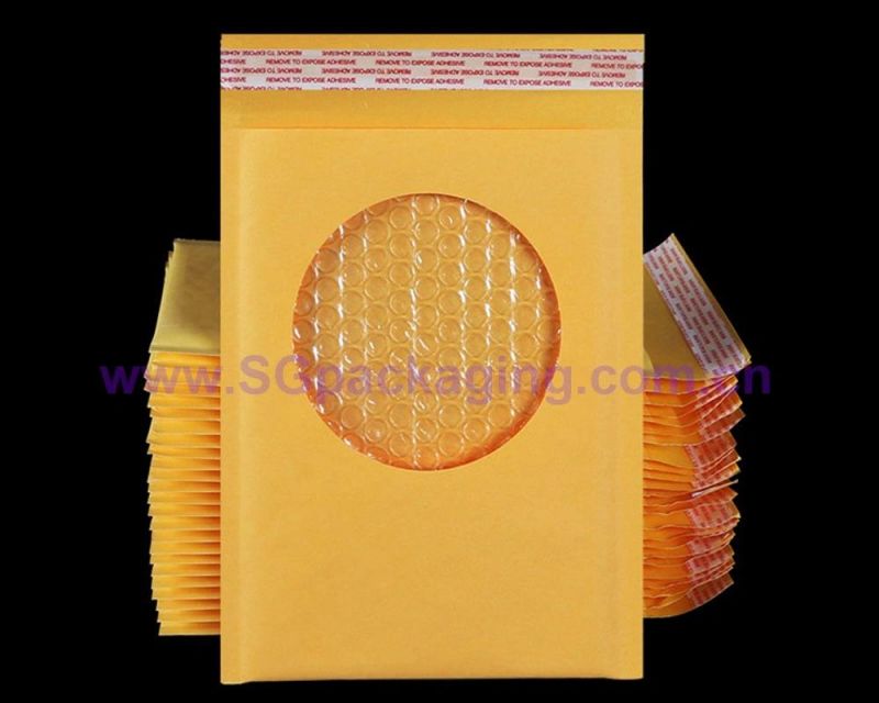 Hot Sell Self-Adhesive Kraft Mailing Bags Express Mailer Bubble Envelope Kraft Paper Eco Friendly Envelope