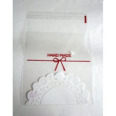Translucent Plastic Cookie Cupcake Self Adhesive Packaging Bags
