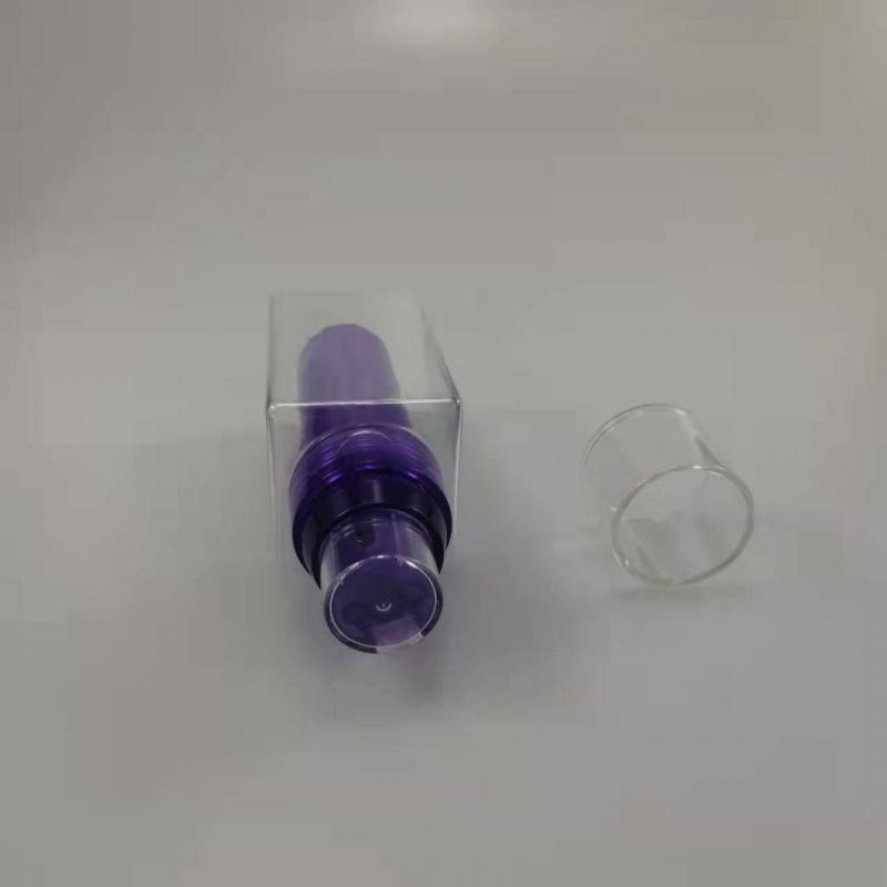 Custom Square Double Tube Bottle Mixed Emulsion Double Pump Core Pressing Essence Bottle