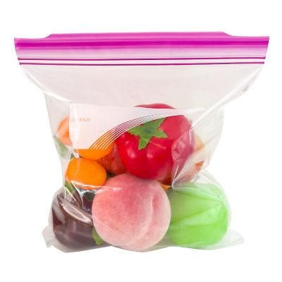 O E M Service Food Grade Clear Plastic Packaging Zip Lock Resealable Bag Transparent Zipper Bag