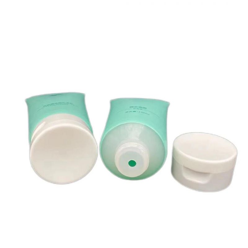 PE Plastic Cosmetic Packaging Exfoliating Cream Lotion Wholesale Tubes with Flip Top PP Cap