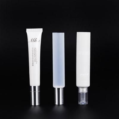 Plated Cover Customized Plastic Soft Tube Cosmetic Squeeze Hose Packaging