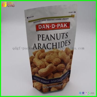 Large and Small Plastic Bags, Nuts Transparent Window Plastic Bags